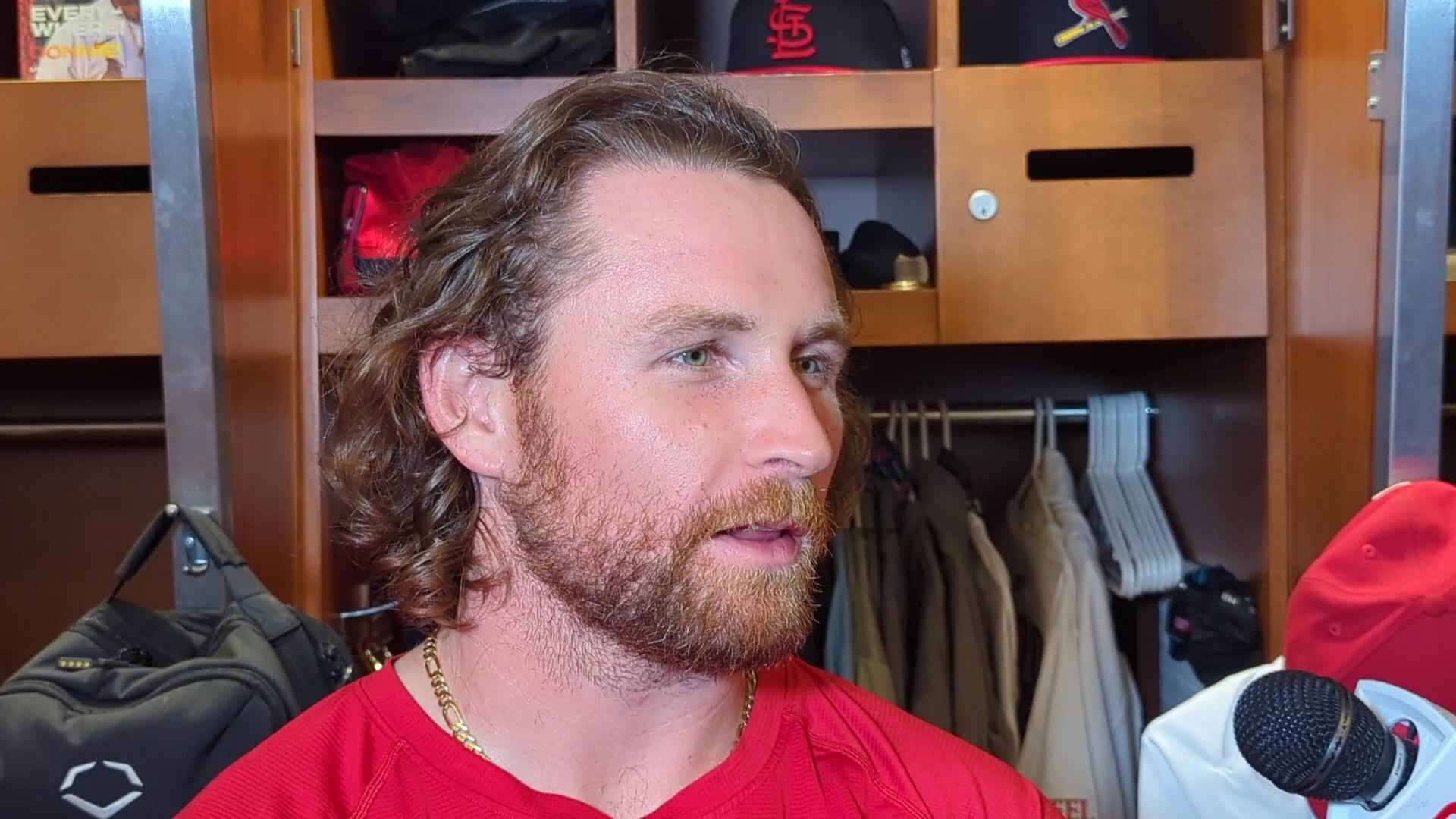 'I think we would've waited all night,' Brendan Donovan says of late-night Cardinals win